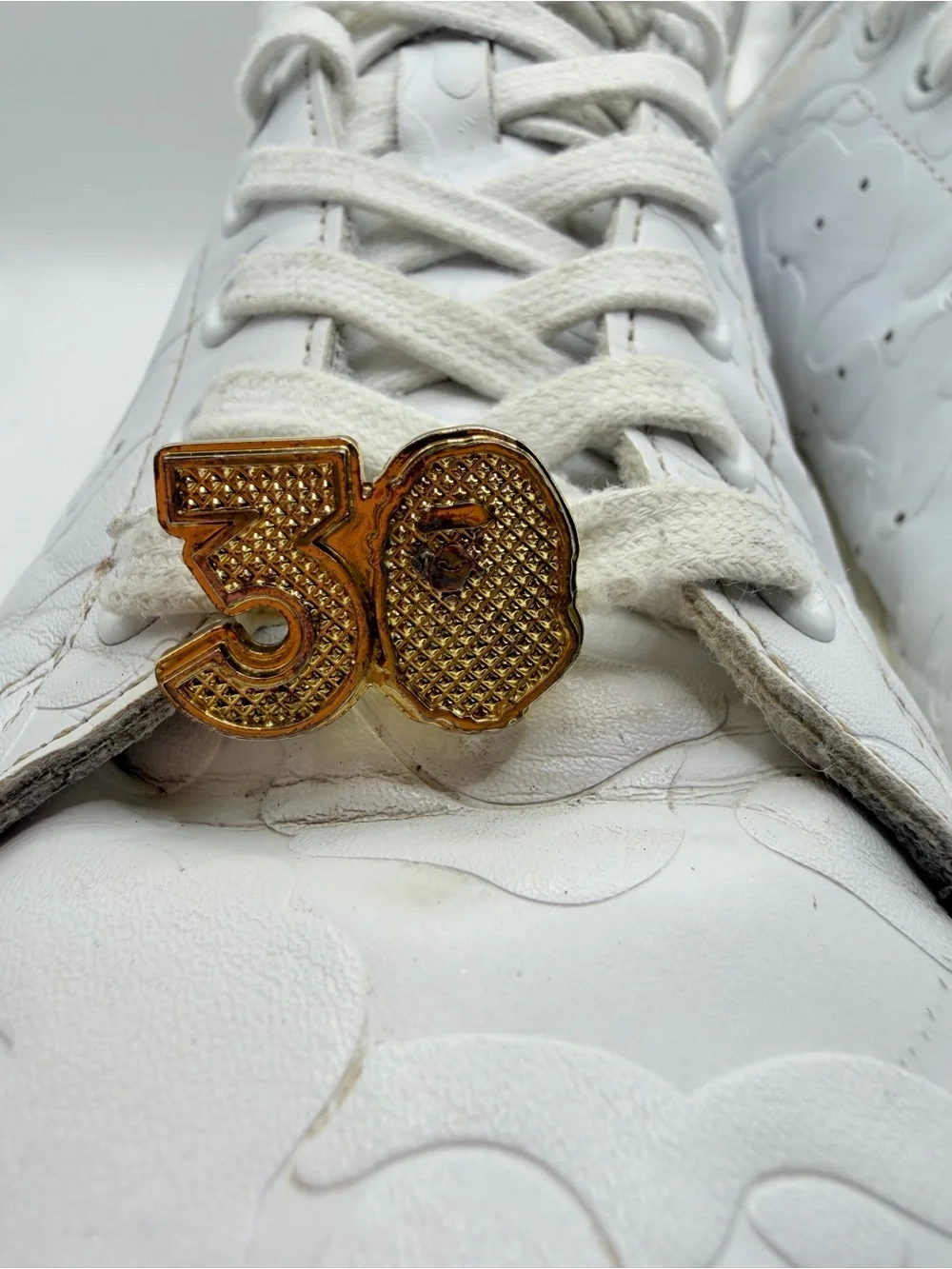 adidas Stan Smith White with Gold and Green Accents